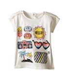 Little Marc Jacobs - Jersey Tee Shirt With Mouse Or Beach Supplies