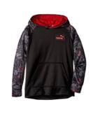 Puma Kids - Number One Logo Hoodie With Printed Sleeve