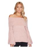Brigitte Bailey - Gisselle Ribbed Off The Shoulder Sweater