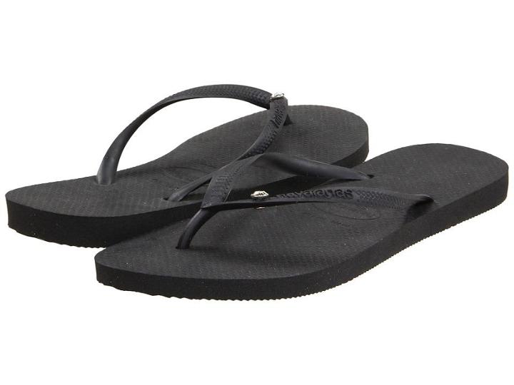 Havaianas Slim Crystal Glamour Sw Flip Flops