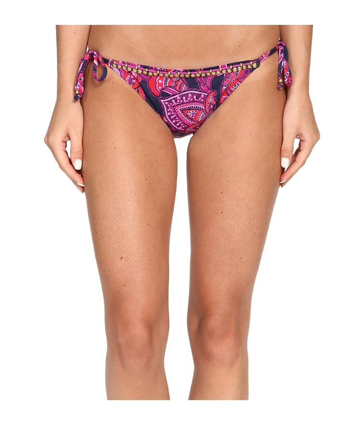 Tommy Bahama - Jacobean Floral Beaded String Bikini Bottom