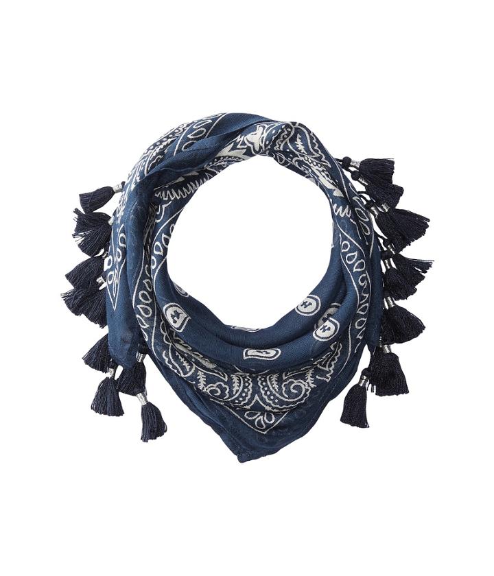 Chan Luu - Bandana Print Neckerchief With Tassels