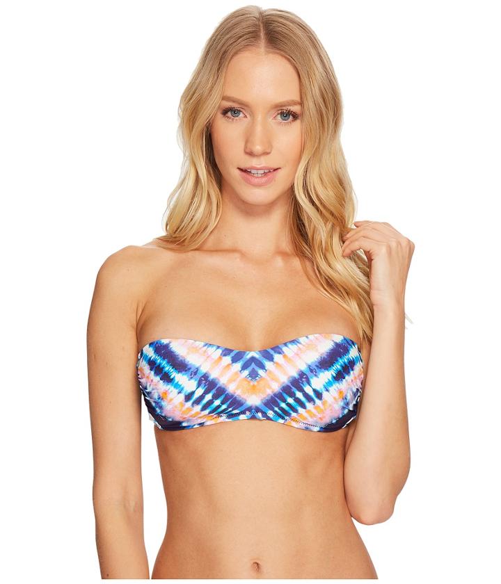 Trina Turk - Moonlight Tie-dye Molded Cup Bandeau