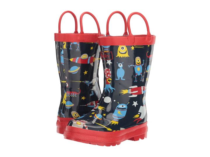 Hatley Kids - Space Aliens Rain Boots