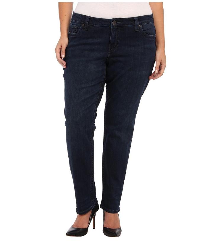 Kut From The Kloth Plus Size Stevie Straight Leg In Progressive