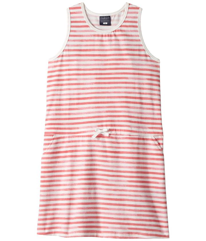 Toobydoo - Red White Stripe Beach Cover-up