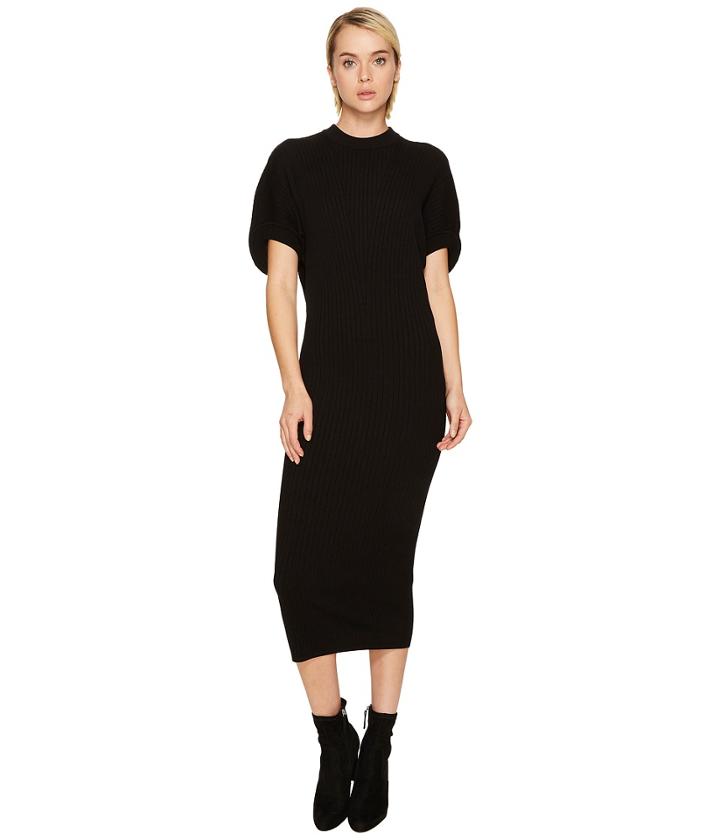 Sportmax - Volto Knit Short Sleeve Dress