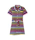 Toobydoo - Short Sleeve Belted Shirtdress