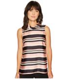 Vince Camuto - Sleeveless Modern Chords Roll Neck Tunic