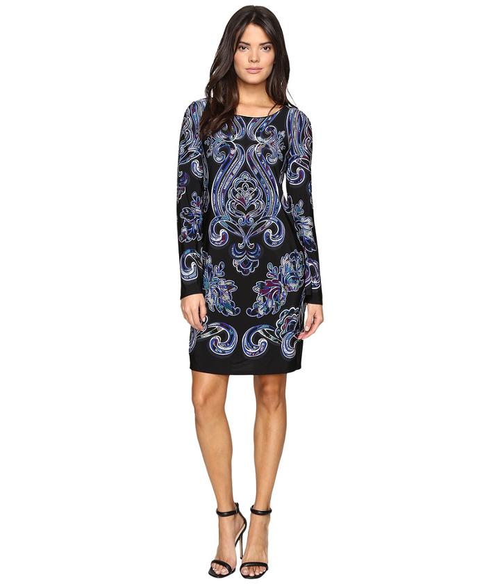 Laundry By Shelli Segal - Bell Sleeve Shift Dress