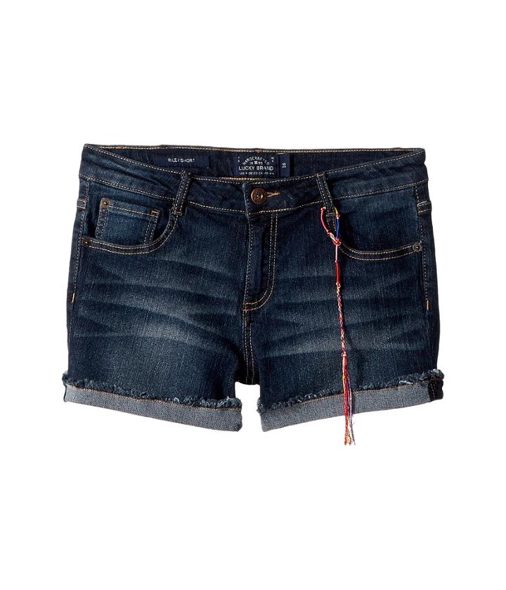 Lucky Brand Kids - Riley Denim Shorts In Barrier Wash