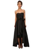 Adrianna Papell - Strapless High Lo Taffeta Ball Gown