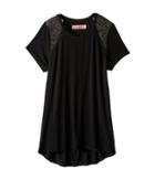 Blank Nyc Kids - T-shirt In Back In Black