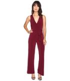 Catherine Catherine Malandrino - Sleeveless Jumpsuit W/ Self Belt
