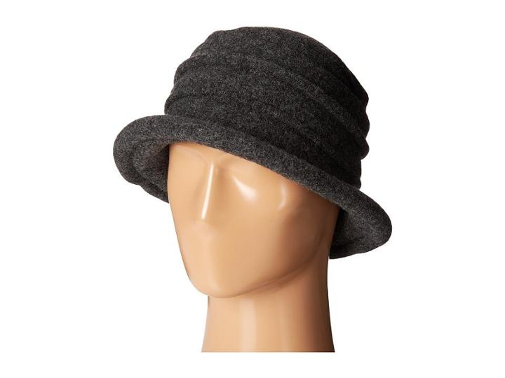 Scala Packable Wool Felt Cloche