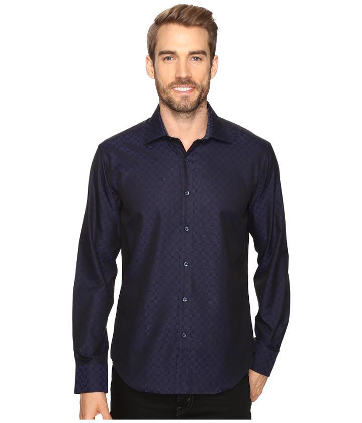 Bugatchi - Lorenzo Long Sleeve Woven Shirt