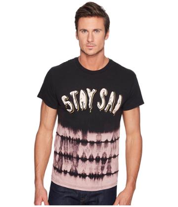 Depressed Monsters - Stay Sad Reverse Tie-dye Splatter Premium Tee