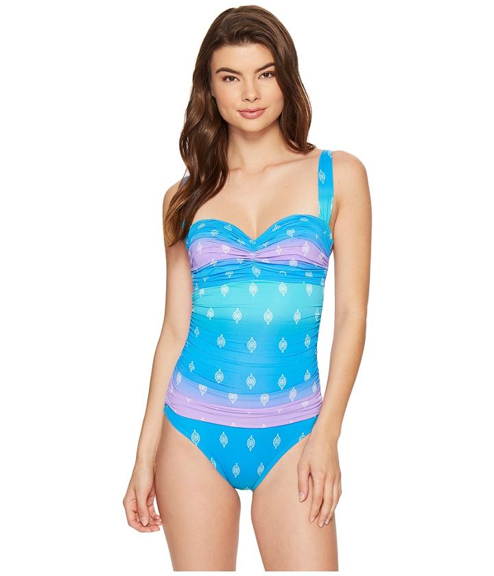 Bleu Rod Beattie - Passage To India Shirred Bandeau Mio