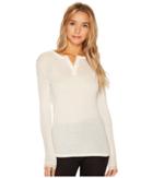 Hanro - Woolen Lace Long Sleeve Henley