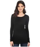 Michael Stars - Slub Long Sleeve Scoop Neck Tunic
