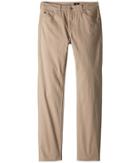 Ag Adriano Goldschmied Kids - The Stryker Luxe Slim Straight Sueded Twill In Beach Nut