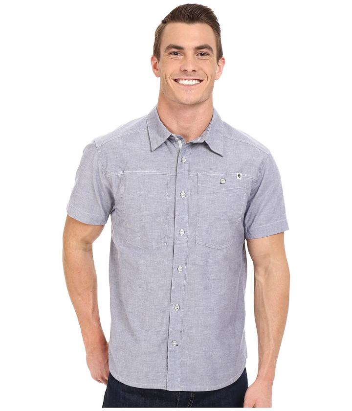 Black Diamond - Short Sleeve Chambray Modernist Shirt