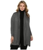 B Collection By Bobeau Curvy - Plus Size Haider Knit Scarf Duster