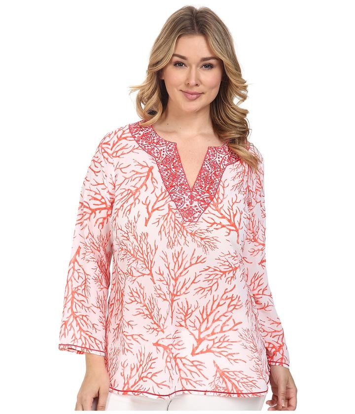 Michael Michael Kors - Plus Size Solana Thread Work Tunic