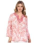 Michael Michael Kors - Plus Size Solana Thread Work Tunic