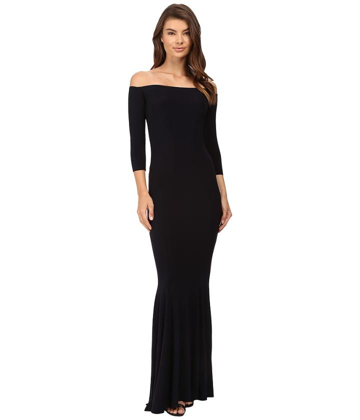 Kamalikulture By Norma Kamali - Off Shoulder Fishtail Gown