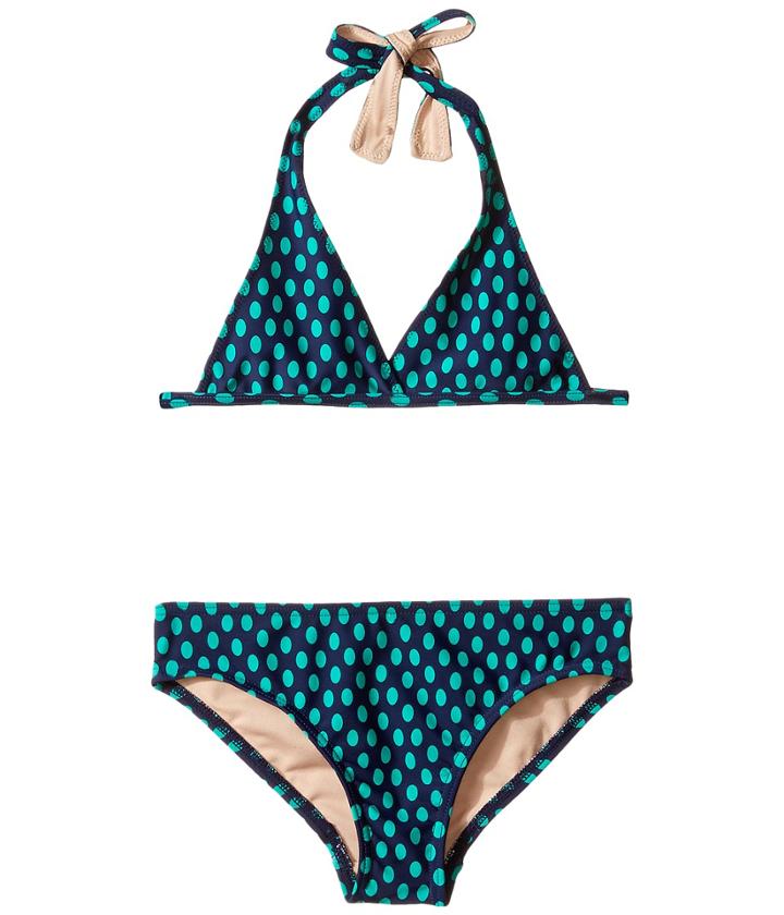 Toobydoo - Navy Drop Pattern Bikini