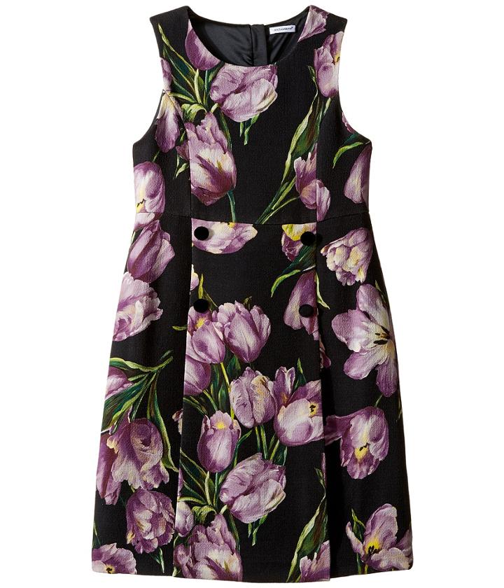 Dolce &amp; Gabbana Kids - City Tulip Print Dress