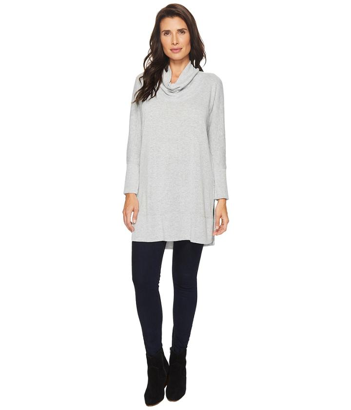 Mod-o-doc - So Soft Sweater Knit Dolman Sleeve Cowl Neck Tunic