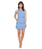 Laundry By Shelli Segal - Front Tie Ruffle Tiered Detail Dress