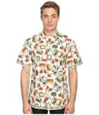 Versace Collection - Sea Creature Short Sleeve Button Up