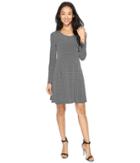 Karen Kane - Geo Diamond Flared Godet Dress