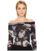 Fuzzi - Long Sleeve Off The Shoulder Top Cover-up