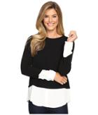 Calvin Klein - Textured Twofer Blouse