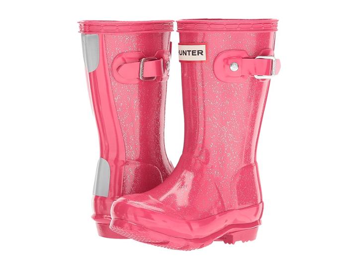 Hunter Kids - Original Kids' Glitter Finish Wellington Rain Boots