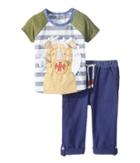 Mud Pie - Tiger Two-piece Pants Set
