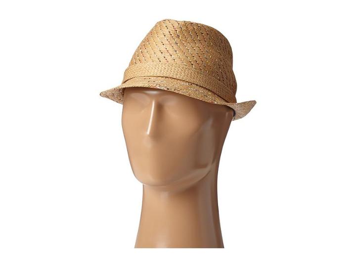 Scala Multi Tone Matte Toyo Fedora