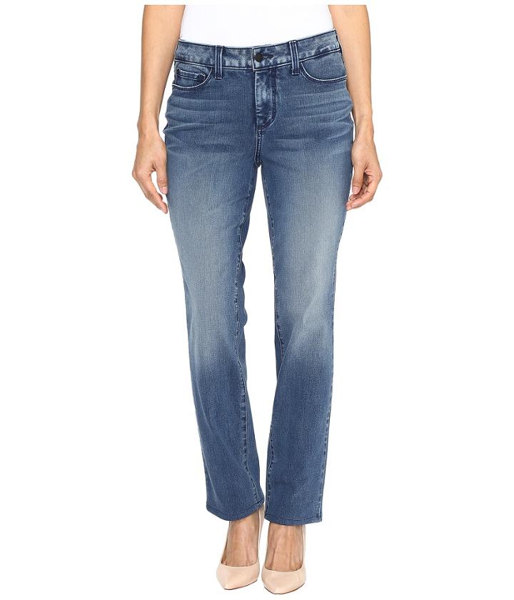 Nydj Petite - Petite Sheri Slim In Shape 360 Denim In Arctic Haze