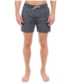 Scotch &amp; Soda - Medium Length Swim Shorts With Cut Sewen Parts In 4 Solids