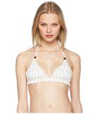 Heidi Klein - Deia Smocked Triangle Top