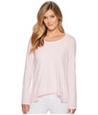 Mod-o-doc - Slub Jersey Long Sleeve Forward Seam Step Hem T-shirt