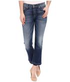 7 For All Mankind - Cropped Boot W/ Released Hem In Bright Indigo Stretch