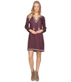 Lucky Brand - Embroidered Ditsy Dress