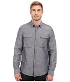 Kenneth Cole Sportswear - Long Sleeve Modern Utility Shirt