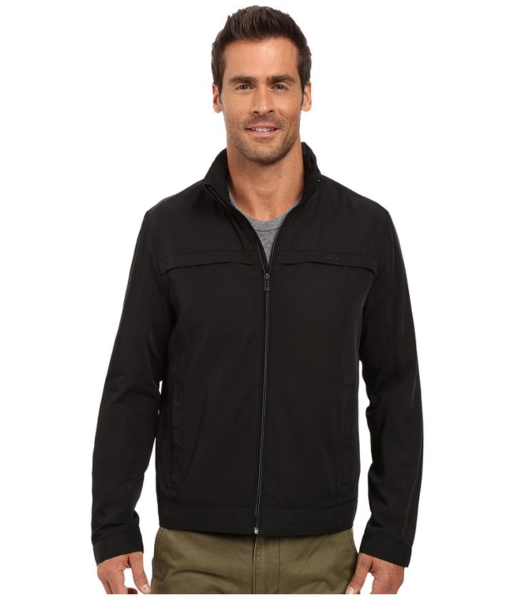 Calvin Klein - Poly Twill Jacket W/ Hidden Hood