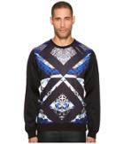 Versace Jeans - Geometric Print Neoprene Sweatshirt